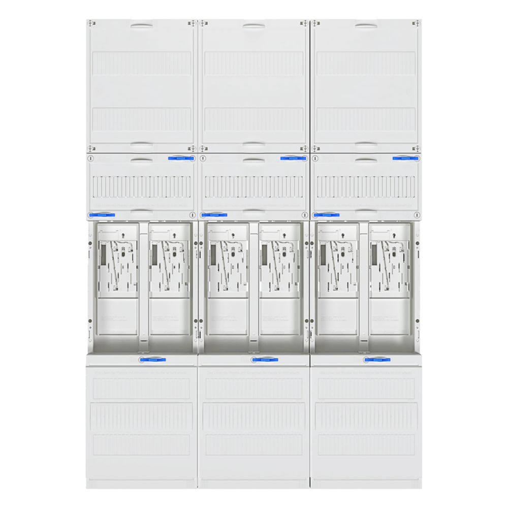 hager Komplettfeld, univers Z, 1050mm, 6 ZP, eHZ, 3-feldig, NRW, SH, HH, MV, Avacon... HAGER-ZL3EL26 3250617723794 (Abb. 3)