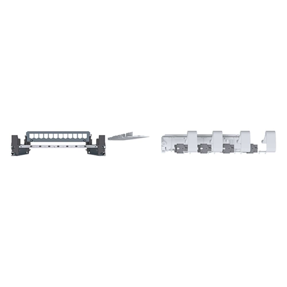 hager Komplettfeld / Multimediafeld, univers Z, 1050mm, 1-feld, ohne Patchmodule... HAGER-UF31NW 3250616161061 (Abb. 8)
