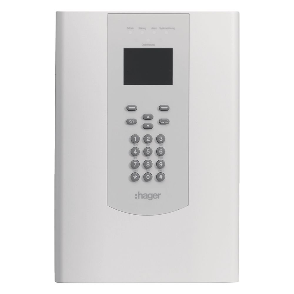 hager BEKA Bidirektionale Funk-Branderkennungszentral bis zu 50 Melder... HAGER-RFZ050D 3599430039072 (Abb. 1)