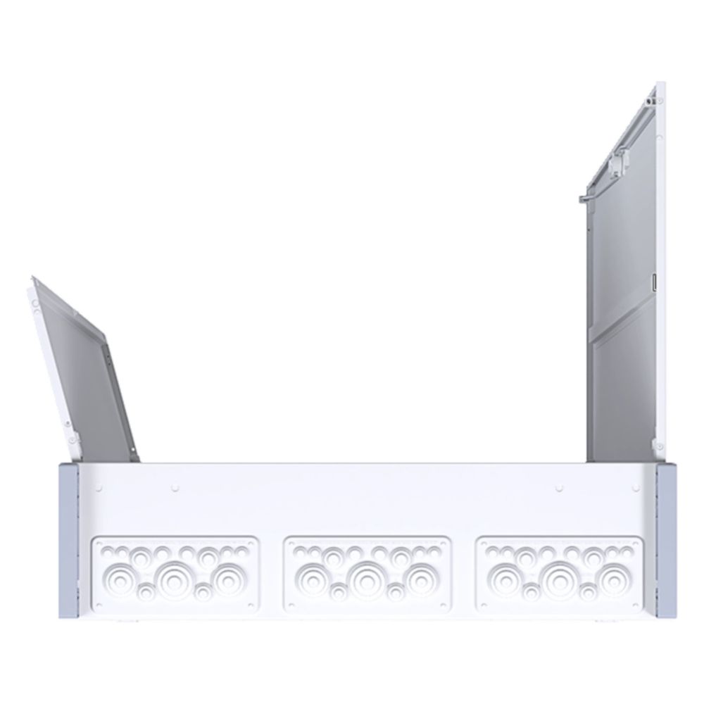 hager Zählerschrank, univers Z, 1100x800x205 mm, SKII, IP44, 252 Platzeinheiten... HAGER-ZB33S 3250617620277 (Abb. 6)
