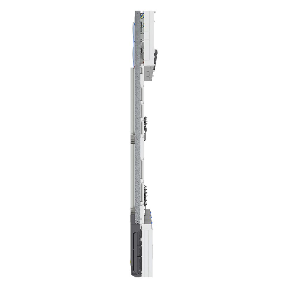 hager Komplettfeld, Zählerfeld, univers Z, 1350mm, 6 Zählerplätze, 3-feldig, Hessen... HAGER-ZL54C8N 3250617624299 (Abb. 3)