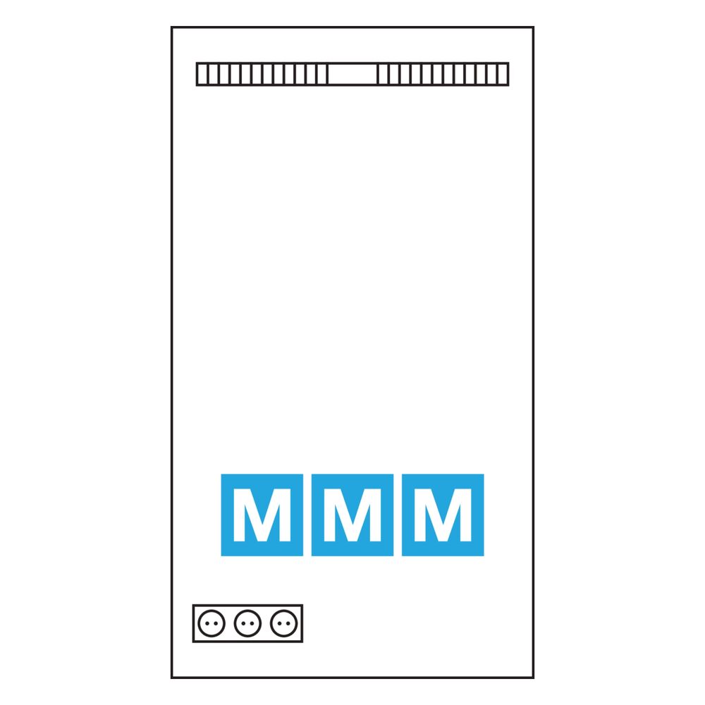 hager Komplettfeld Multimedia, universZ, 900mm, 2-feld, ohne Patchmodule... HAGER-UF22NW 3250616160958 (Abb. 2)