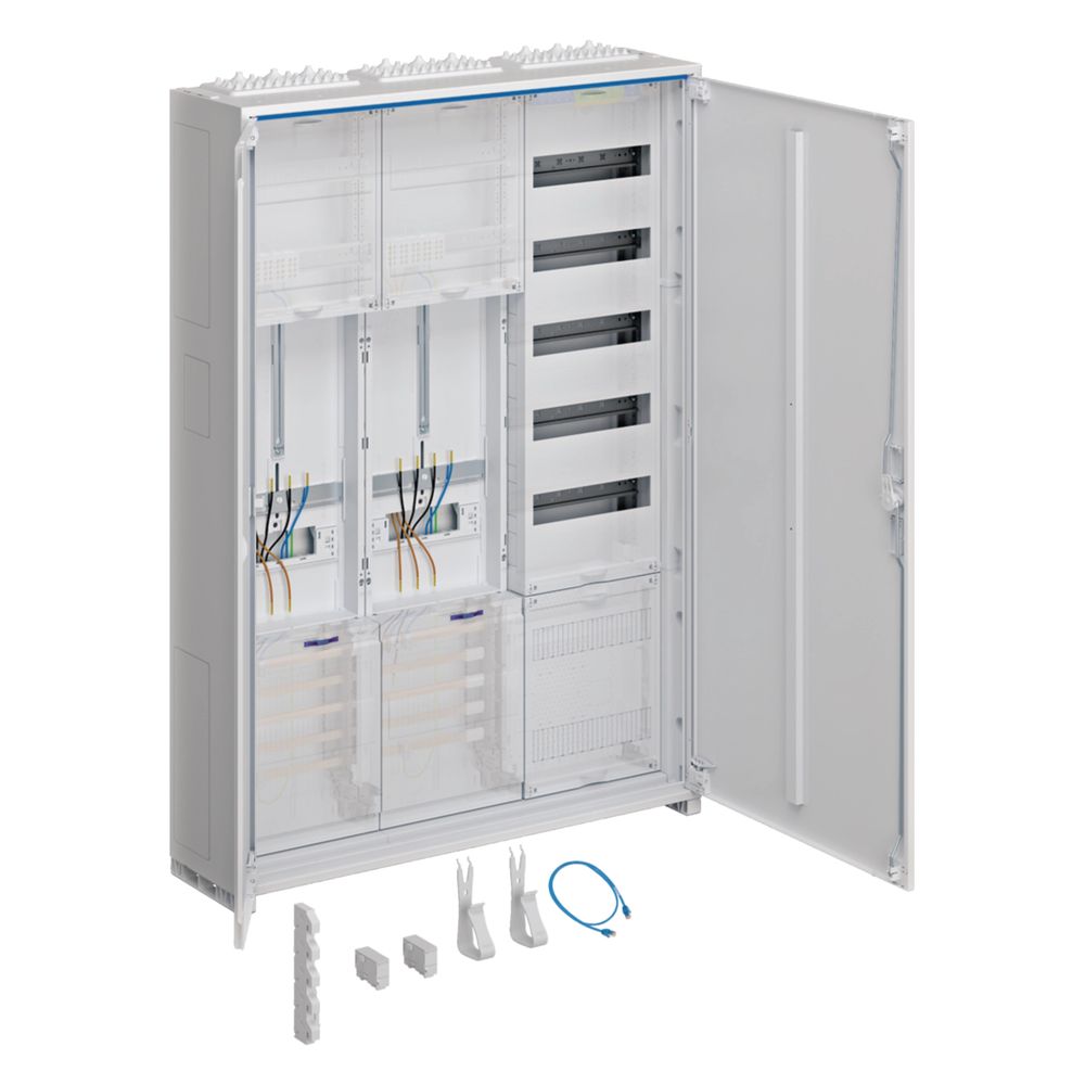 hager Komplettschrank, univers Z, 1100x800x205mm, SKII, IP44, 2ZP, VF-5rh, APZ, 3-feld... HAGER-ZB333U25N 3250617625616 (Abb. 1)
