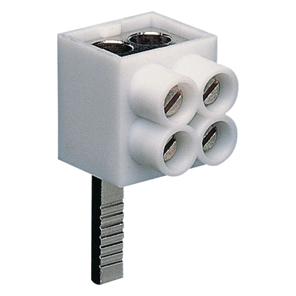 hager Anschlussklemme 1 polig Stiftanschluss 2 x 16mm2... HAGER-KF82A 3250613760021 (Abb. 1)