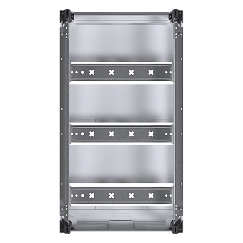 hager Baustein, univ.N, 450x250mm, Reiheneinbaugeräte, waag., 3x12 PLE, m. PE/N-Klemme... HAGER-UD31B4 3250616141278 (Abb. 3)