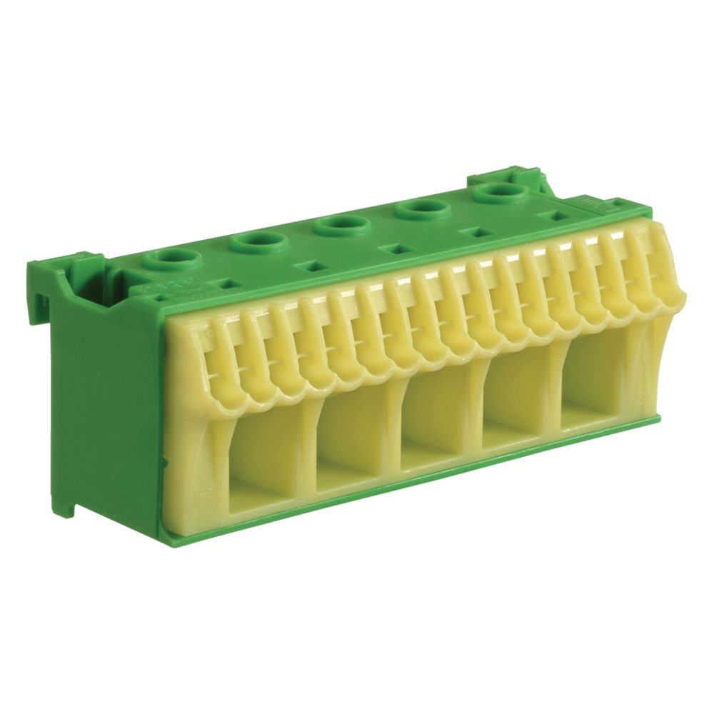 hager Klemmen / Reihenklemme mit QuickConnect (QC), PE 22 Klemmstellen... HAGER-KN22E 3250613849054 (Abb. 1)