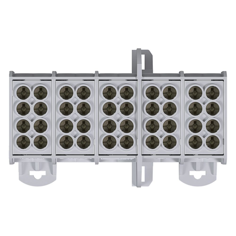 hager Hauptleitungsabzweigklemme univers Z, 5-polig, 2x25 / 2x16mm2, fingersicher... HAGER-KH25C 3250613780203 (Abb. 3)