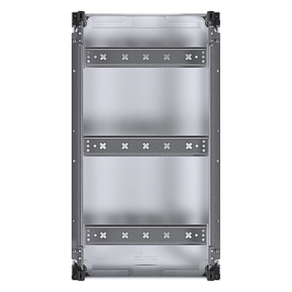 hager Baustein, univers N, 450x250 mm, für Reihenklemmen waagerecht... HAGER-UD31A1 3250616140950 (Abb. 3)