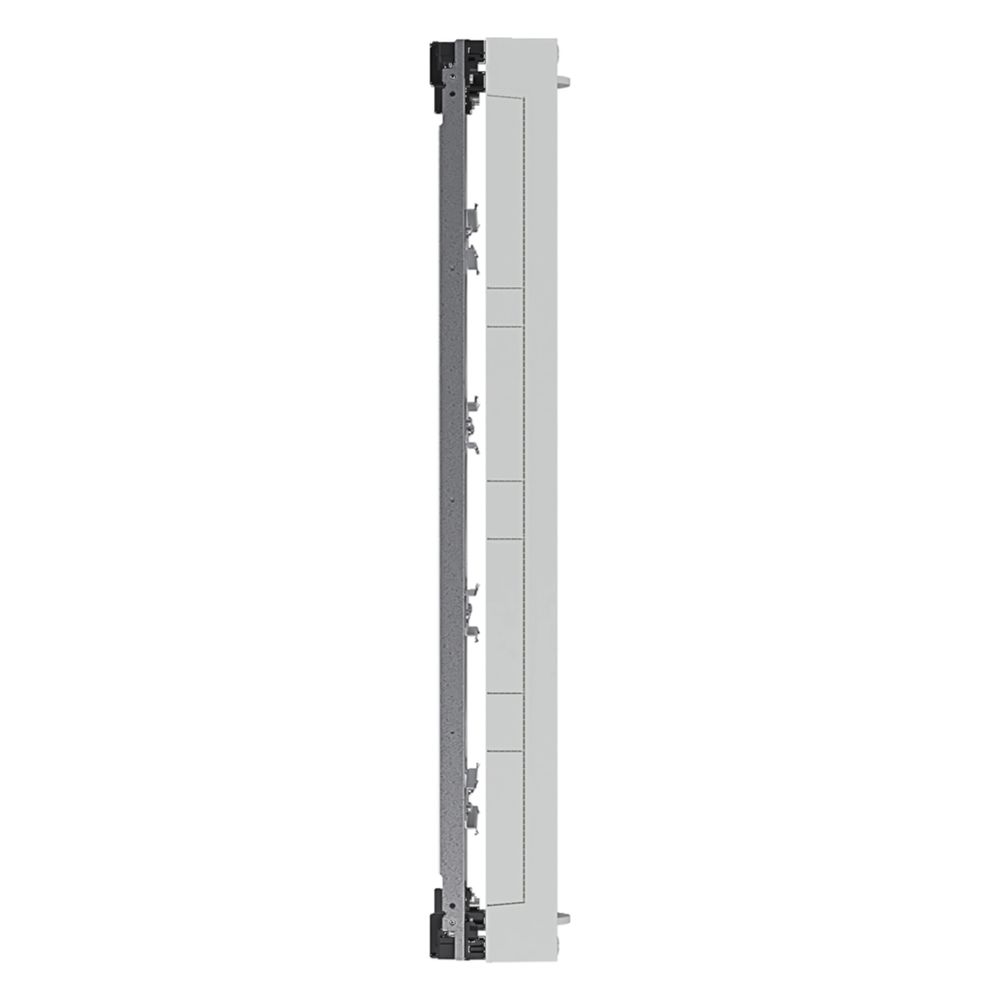 hager Einbausatz, univ.FW, m. Hutschienen, f. Feldverteiler UP 4reihig, 600x250mm, QC... HAGER-UW41U 3250616330061 (Abb. 6)