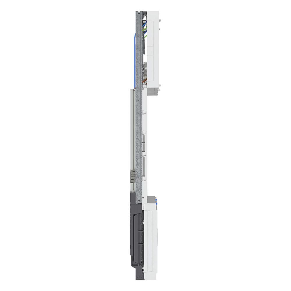 hager Komplettfeld, univers Z, 1050mm, 2 ZP, 2-feld, NRW, SH, MV, N-sachsen, EON-Mitte... HAGER-ZK33X3 3250617712750 (Abb. 6)