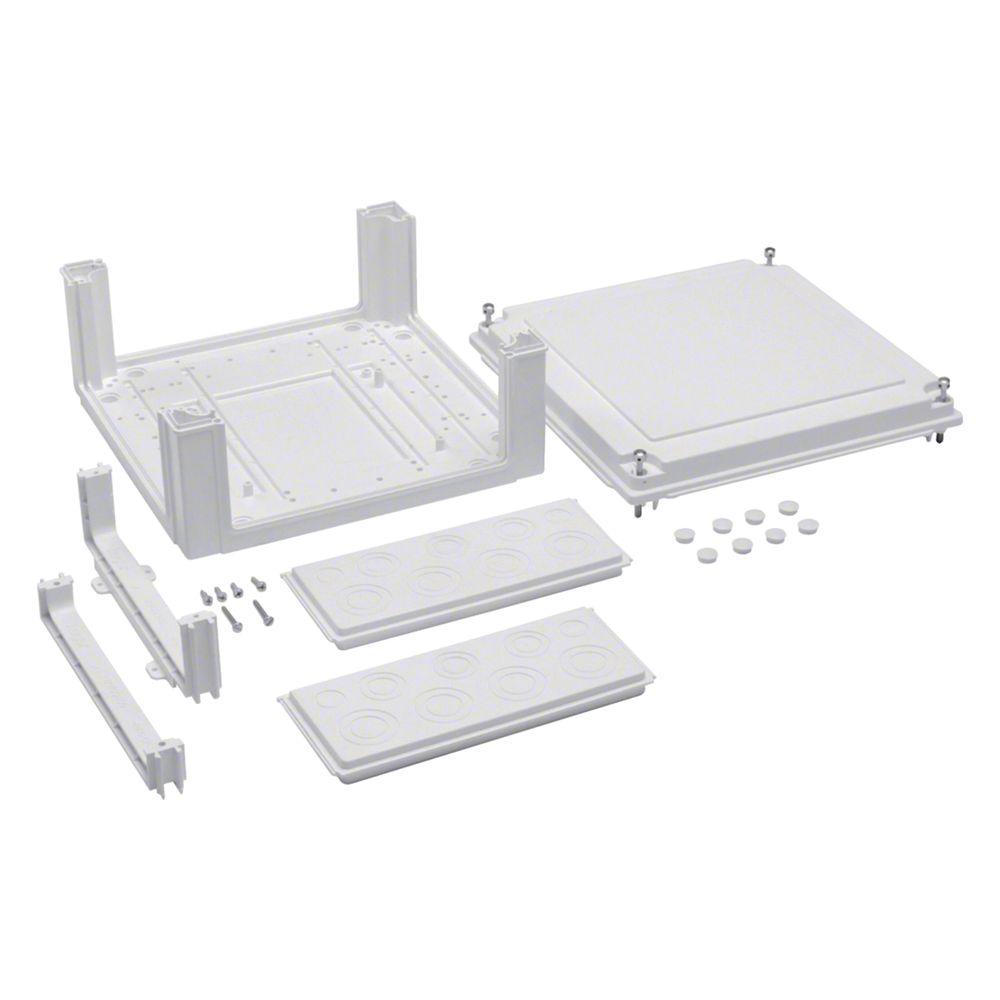 hager Kabelanschlusskasten/Anschlussschrank, univers, 324x307x149mm, IP54, SKII, leer... HAGER-U84LE 3250616100091 (Abb. 1)