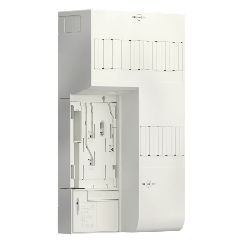 hager Zählertragplatte BKE-AZ 3-phasig, univers Z, mit RfZ, 5+10 Platzeinheiten... HAGER-KU33BHE 3250613805128 (Abb. 1)