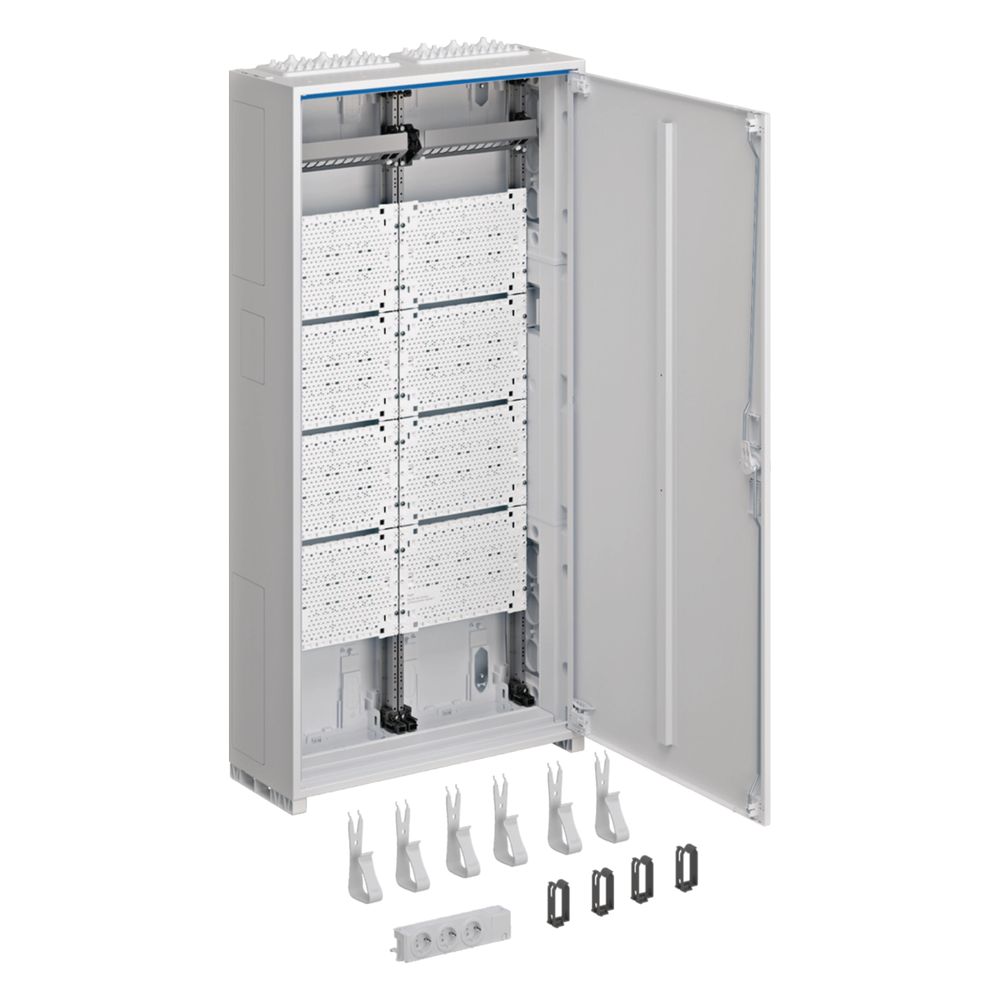 hager Komplettschrank, Multimedia, univers Z, 1100x550x205 mm, IP44, SKII, 2--feld... HAGER-ZB32NW 3250617624466 (Abb. 1)