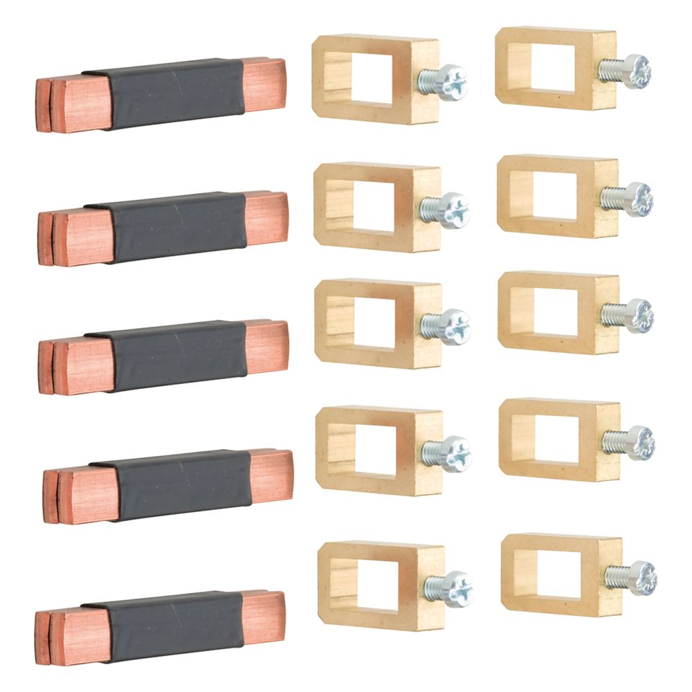 hager S-Schienenverbinder, 40mm, universN, 12x10mm, 5-polig, für FP/ZB/FT/FA-Schränke... HAGER-UM05B 3250616230507 (Abb. 1)