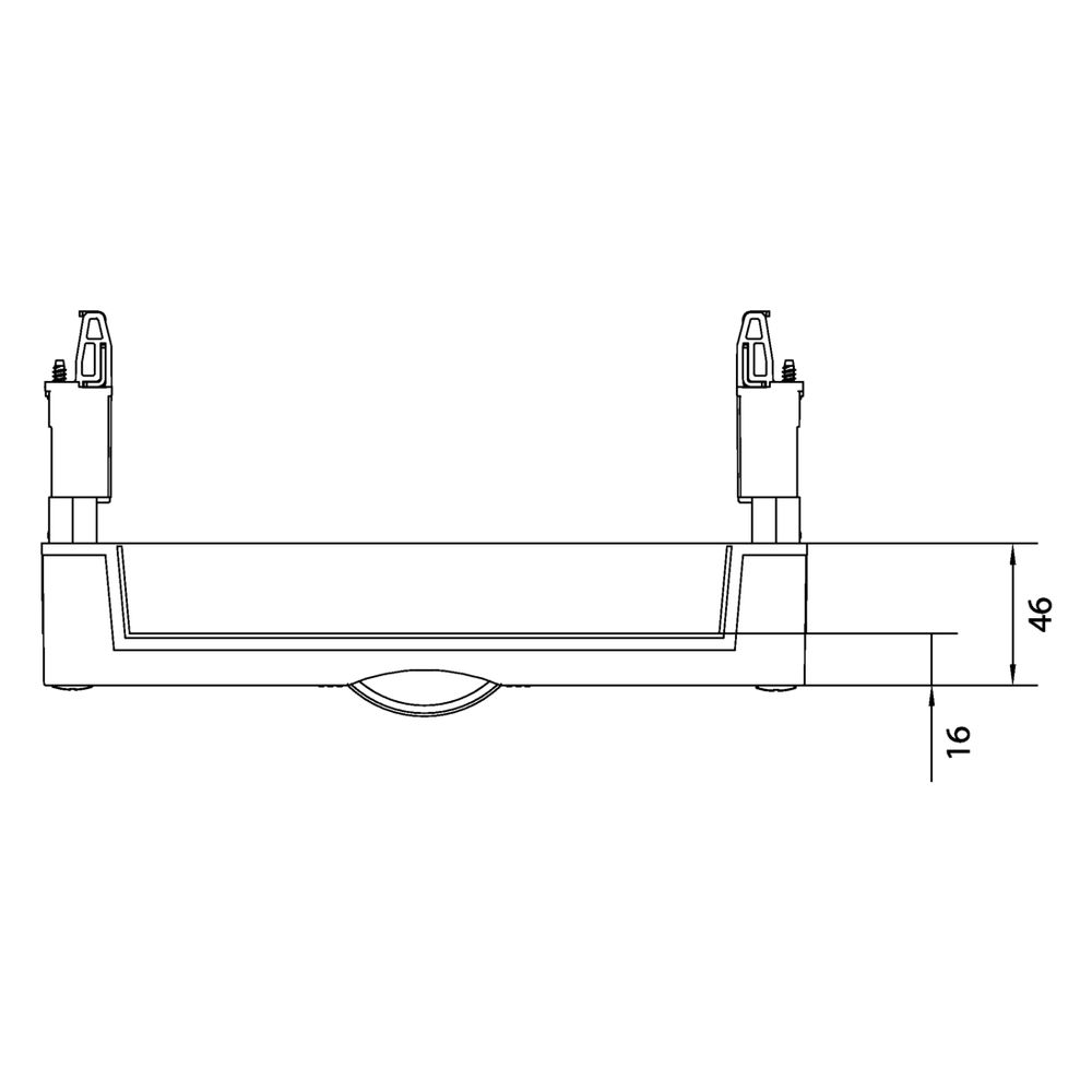 hager Leerbaustein als Platzreserve, univers N, 300x250 mm... HAGER-UD21F1 3250616141674 (Abb. 9)