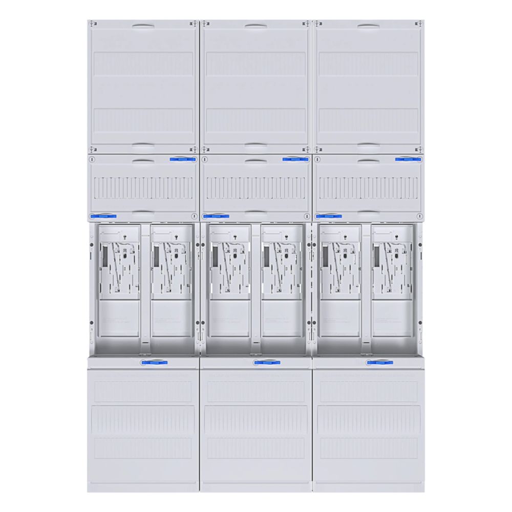 hager Komplettfeld, Zählerfeld, univers Z, 1050 mm, 6 Zählerplätze, 3-feldig, BKE-I... HAGER-ZL3EF16 3250617714464 (Abb. 2)