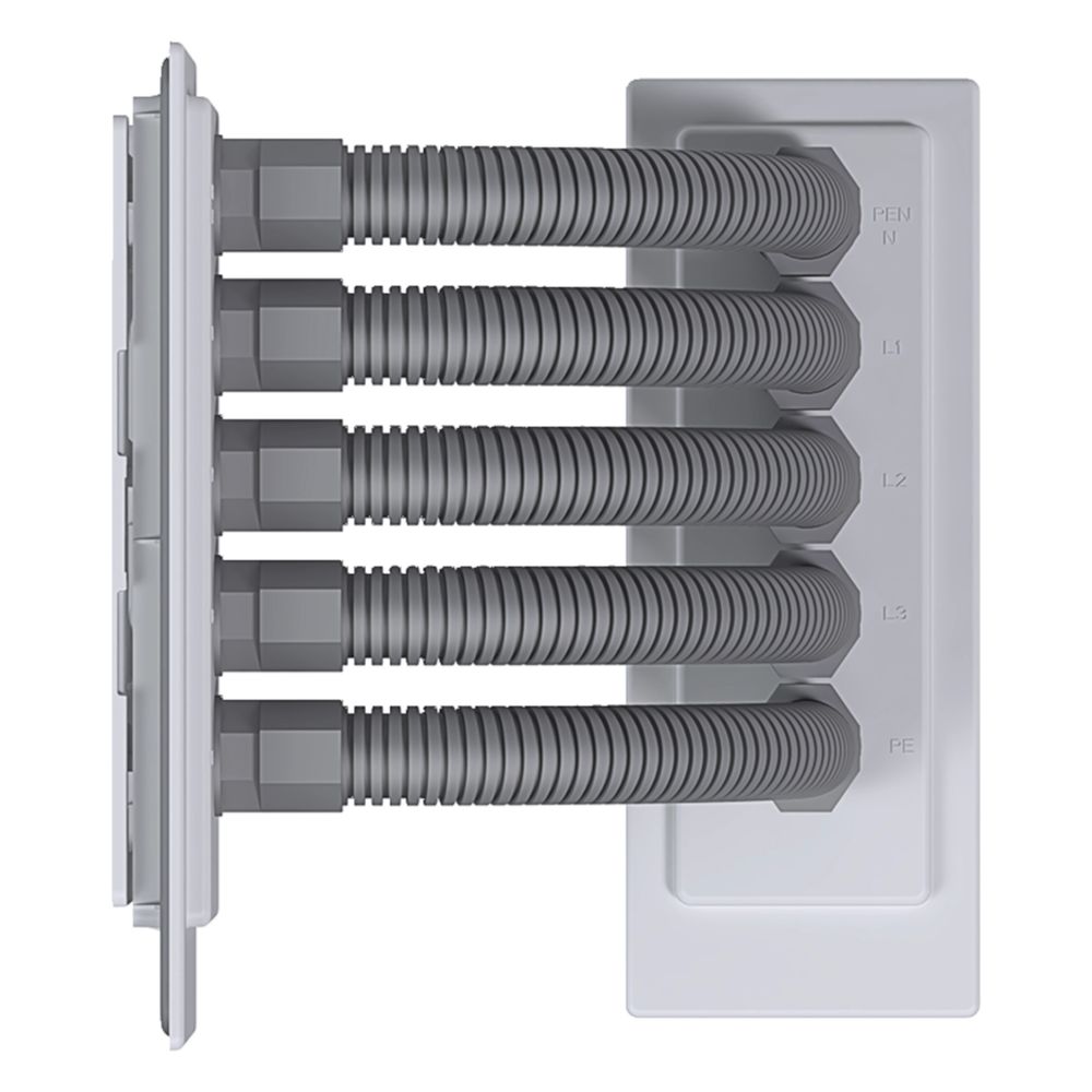hager Sammelschienen-Eckverbinder, univ.Z, Schrank/Schrank, 5-polig, 35mm2, CU-12x5mm... HAGER-ZM75S 3250612778591 (Abb. 5)