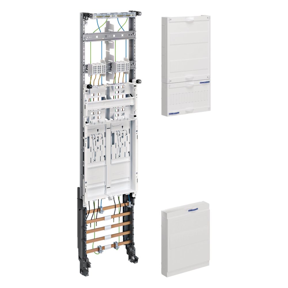 hager Komplettfeld, Zählerfeld, univers Z, 2 Zählerplätze, BKE-I, H 1050mm, 1-feldig... HAGER-ZH3EL22 3250617685191 (Abb. 1)