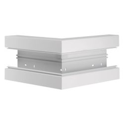 hager Außeneck aus Grundprofil zu BR 68x170mm Oberteil 80mm in verkehrsweiß... HAGER-BR6517039016 4012740013895 (Abb. 1)