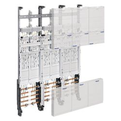 hager Komplettfeld, Zählerfeld, univers Z, 1050 mm, 6 Zählerplätze, 3-feldig, BKE-I... HAGER-ZL3EF16 3250617714464 (Abb. 1)