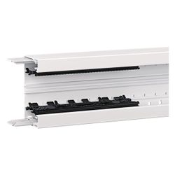 hager Brüstungskanal-Unterteil PVC Profil Geräteeinbau BRN 68x130mm, verkehrsweiß... HAGER-BRN6513019016 4012740008075 (Abb. 1)