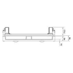 hager Baustein, univers N, 300x500mm, für Reiheneinbaugeräte waagerecht, 4x12 PLE... HAGER-UD22B1 3250616141216 (Abb. 1)