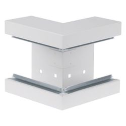 hager Außeneck aus Grundprofil zu BRS 68x130mm Oberteil 80mm Stahlblech verkehrswe... HAGER-BRS6513039016 4012740989565 (Abb. 1)