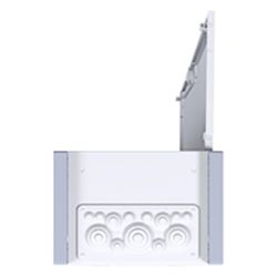 hager Zählerschrank (Leerschrank), univers Z, 1100x300x205 mm, Schutzklasse II, 84 PLE... HAGER-ZB31S 3250617620253 (Abb. 1)
