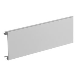 hager Brüstungskanal-Oberteil aus PVC zu BR mit Oberteilbreite 80 mm lichtgrau... HAGER-BR08027035 4012740823807 (Abb. 1)