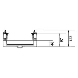 hager Baustein, universN, 150x250mm, für Sammelschienensystem 60mm, 1 polig... HAGER-UE11E0 3250616150744 (Abb. 1)