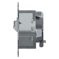 hager Datendose / Datenanschlussdose für 2 Cat.6A-Anschlüsse, 8/8 polig geschirmt... HAGER-G3140 4012740207829 (Abb. 1)