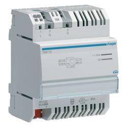 hager KNX Spannungsversorgung für Bussystem mit 1-fach Ausgang und Drossel, 640mA... HAGER-TXA112 3250616049444 (Abb. 1)