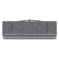 hager Kupplung Paar elektrisch/mechanisch Stahlblech zu BRS 68x130 mm Oberteil 80 mm... HAGER-BRS651309 4012740217651 (Abb. 1)