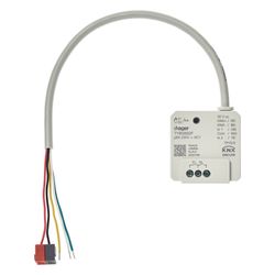 hager Schalt-/Jalousieausgang KNX, 2/1-fach + 2 Eingänge, UP, 6A... HAGER-TYBS692F 3250610050361 (Abb. 1)