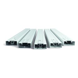 hager Brüstungskanal-Unterteil zu BRH, Oberteil 80mm, 68x170x2000mm, Verkehrsweiß... HAGER-BRH6517019016 4012740007269 (Abb. 1)