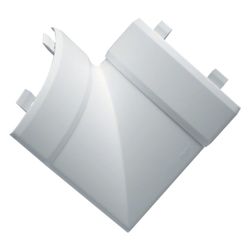 hager Flachwinkel schnittkaschierend zu Eckkanal EK 40x40mm verkehrsweiß... HAGER-EK4004059016 4012740017411 (Abb. 1)
