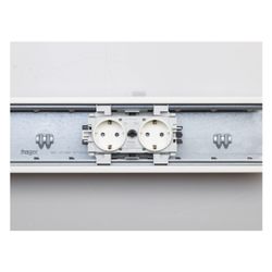 hager SCHUKO Doppelsteckdose mit Wago Steck-/Klemmtechnik Frontrastend in verkehrswei... HAGER-GS20019016 4012740993715 (Abb. 1)