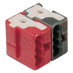 hager Bussteckklemmen KNX, 2 polig, rot/schwarz... HAGER-TG008 3250615870087 (Abb. 1)