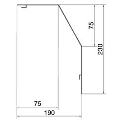 hager Rangierkanal-Abdeckprofil aus PVC zu RK 230x190mm lichtgrau... HAGER-RK2307035 4012740283779 (Abb. 1)