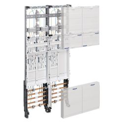 hager Kompletfeld, univers Z, 3 Zählerplätze, BKE-I, H 1050 mm, 2-feldig, HLAK 3p.... HAGER-ZK3EN28 3250617724210 (Abb. 1)