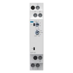 hager Zeitrelais Rückfallverzögert mit Steuerkontakt 24-240V AC/DC, 1 Wechsler... HAGER-EZF100 3250615600608 (Abb. 1)