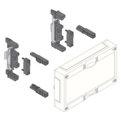 hager Baustein, universN, 150x250mm, für Sammelschienensystem 60mm, 1 polig... HAGER-UE11E0 3250616150744 (Abb. 1)