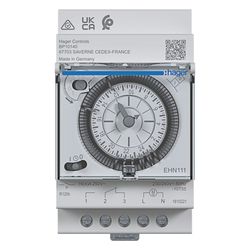 hager Schaltuhr elektromechanisch mit Gangreserve Tagesuhr 1W 16A... HAGER-EHN111 3250617201087 (Abb. 1)