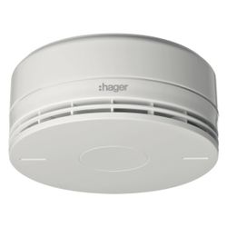 hager BEKA EN54-7 Funkrauchmelder, Rauchmelder mit Sirene, weiss... HAGER-RFM100D 3599430014536 (Abb. 1)