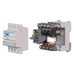 hager Fehlerstromschutzschalter / FI-Schalter, 4-polig, 10kA, 40A, 30mA, Typ A... HAGER-CDA640D 3250611620648 (Abb. 1)