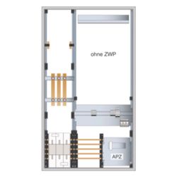 hager Wandler- und Messschr, univers N, 1400x800x205 mm, ohne Wechselplatte... HAGER-FP93W1N 3250612665792 (Abb. 1)