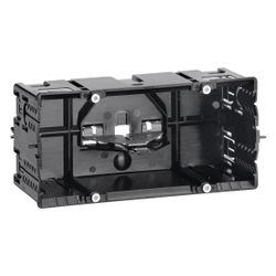 hager Geräteeinbaudose 2-fach Energie f. Brüstungskanal C-Profil für Schalterprogramme... HAGER-GLS55002 4012740980210 (Abb. 1)