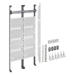 hager Komplettfeld Multimedia, univers Z, 1050 mm, 2-feld, mit 12xPatchmodulen RJ45... HAGER-UF321NW 3250616161153 (Abb. 1)