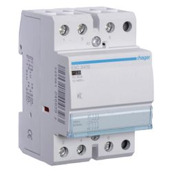hager Installationsschütz brummfrei 40A 3 Schließer 230V... HAGER-ESC340S 3250612400393 (Abb. 1)