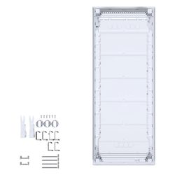 hager Kleinverteiler volta, Multimedia, Unterputz, 5-reihig, geschlitzte Stahlblechtür... HAGER-VU60NW 3250616615779 (Abb. 1)